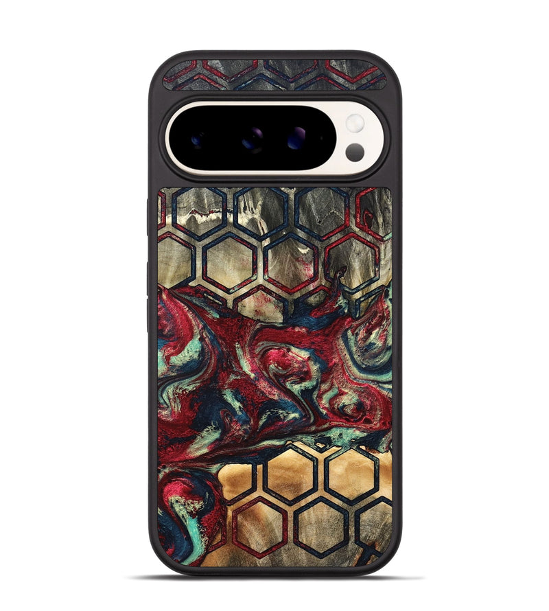 Pixel 9 Pro Wood Phone Case - Inaya (Pattern, 820745)