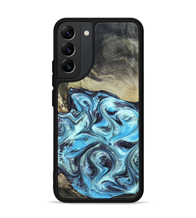 Galaxy S22 Plus Wood Phone Case - Ayan (Blue, 820748)