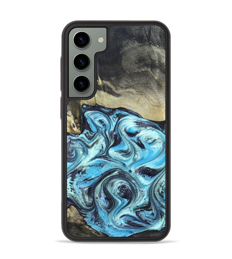 Galaxy S23 Plus Wood Phone Case - Ayan (Blue, 820748)