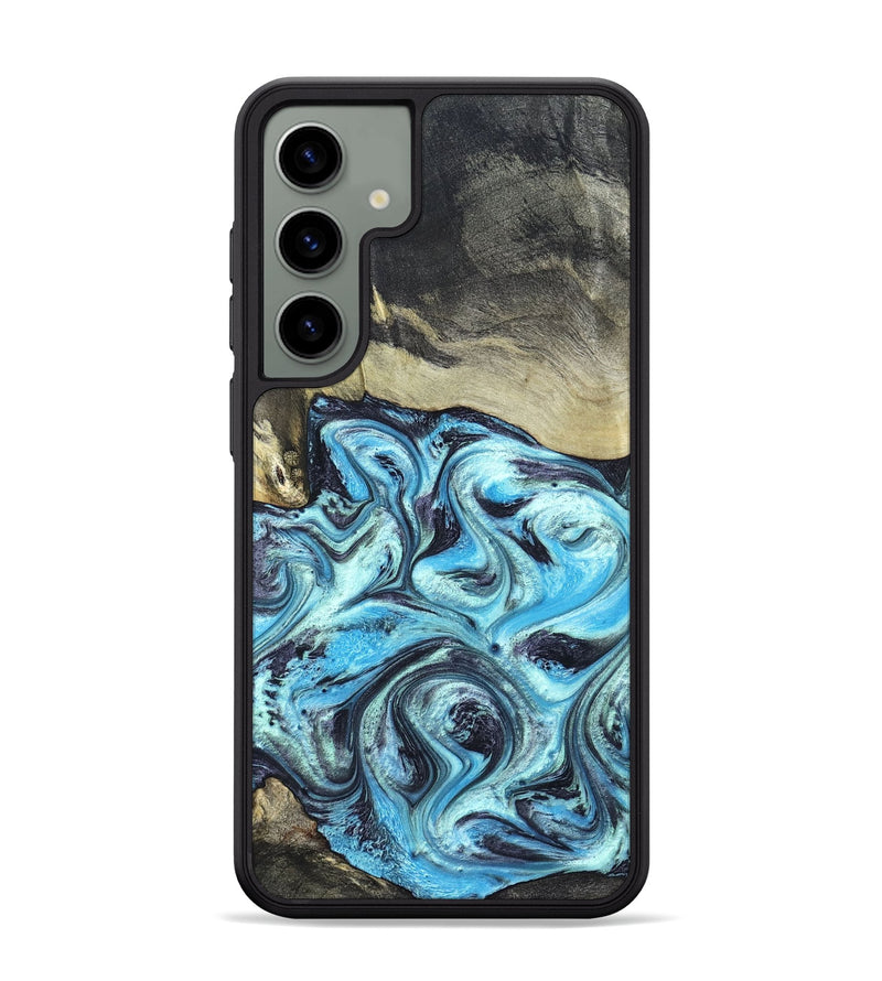 Galaxy S24 Plus Wood Phone Case - Ayan (Blue, 820748)
