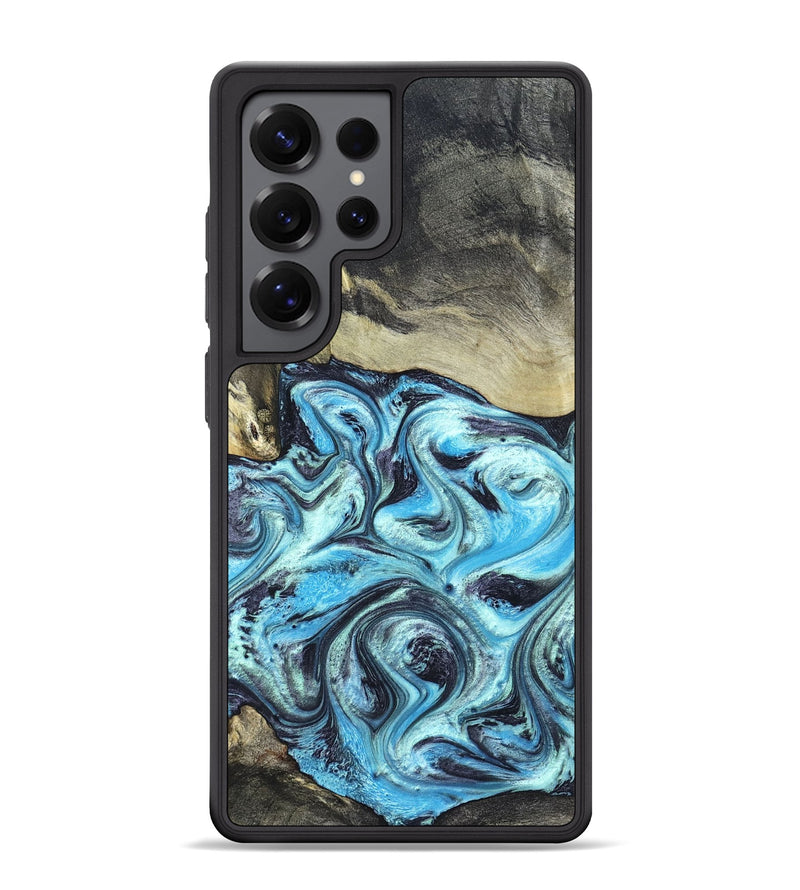 Galaxy S25 Ultra Wood Phone Case - Ayan (Blue, 820748)