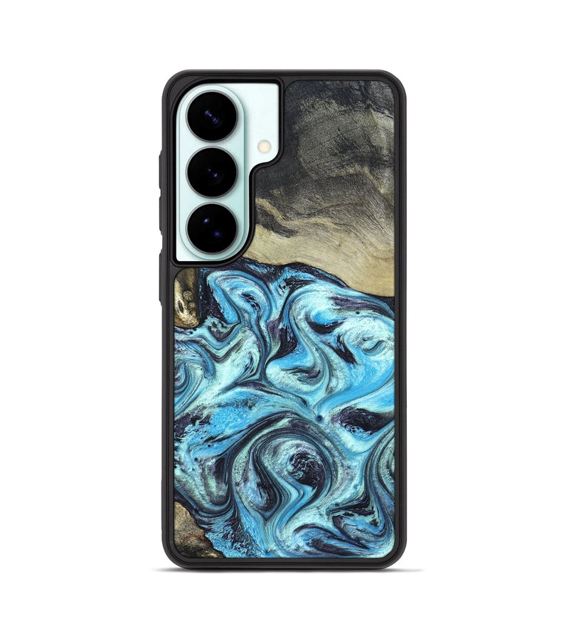 Galaxy S26 Wood Phone Case - Ayan (Blue, 820748)