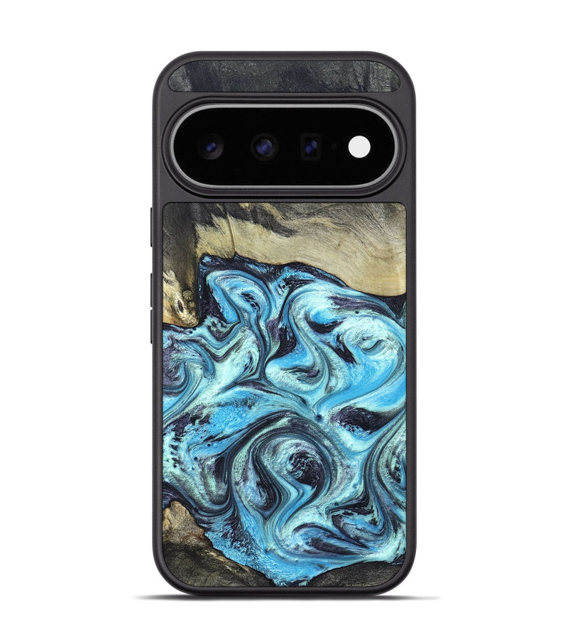 Pixel 11 Pro Wood Phone Case - Ayan (Blue, 820748)