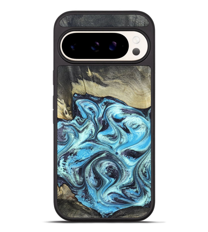 Pixel 9 Pro XL Wood Phone Case - Ayan (Blue, 820748)