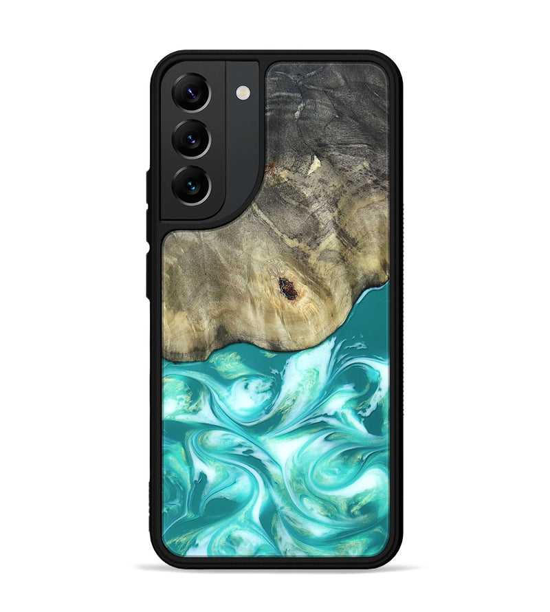Galaxy S22 Plus Wood Phone Case - Angeles (Green, 820757)