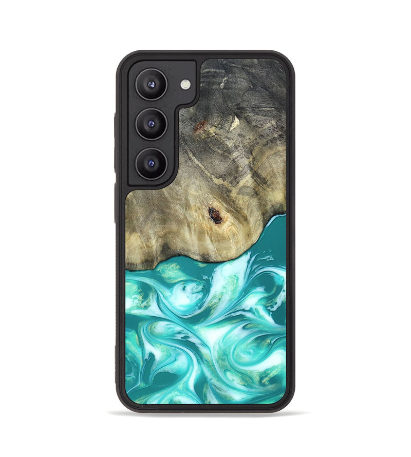 Galaxy S23 Wood Phone Case - Angeles (Green, 820757)