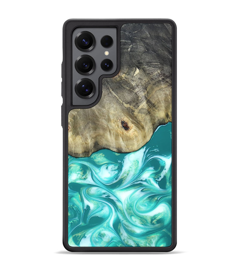 Galaxy S25 Ultra Wood Phone Case - Angeles (Green, 820757)