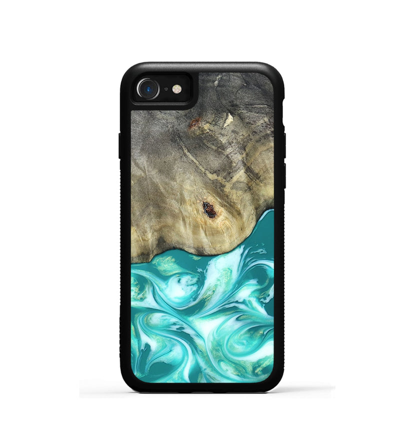 iPhone SE Wood Phone Case - Angeles (Green, 820757)