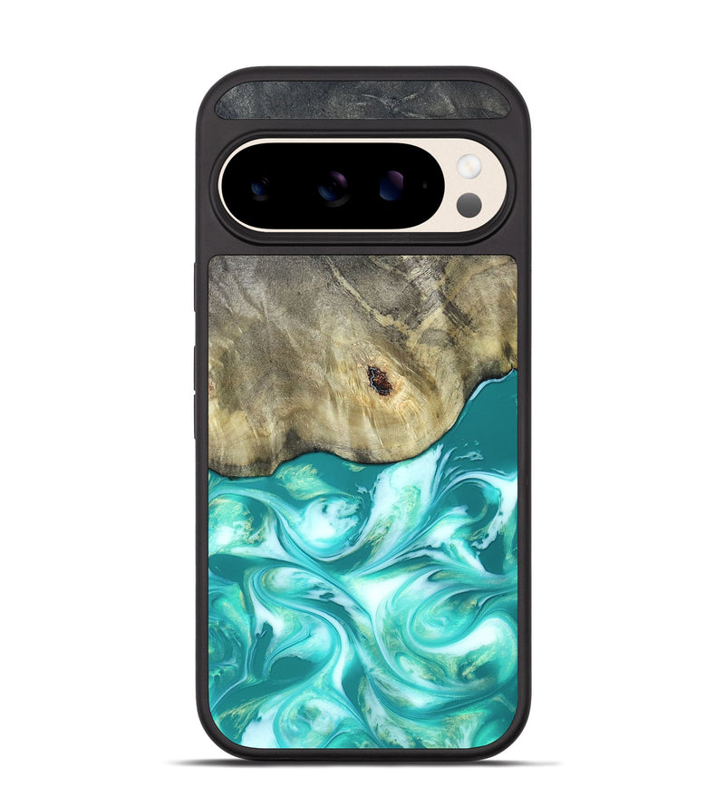 Pixel 10 Wood Phone Case - Angeles (Green, 820757)