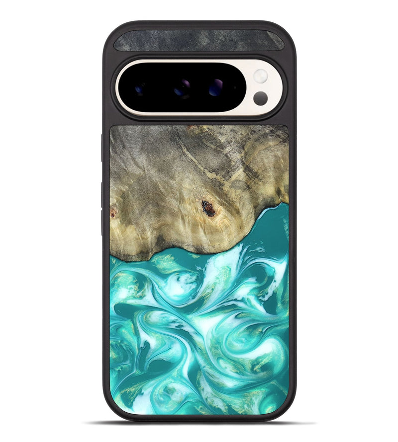 Pixel 10 Pro XL Wood Phone Case - Angeles (Green, 820757)