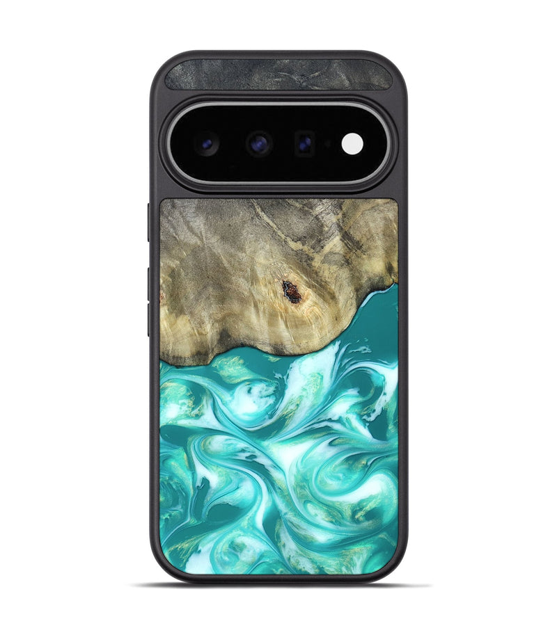 Pixel 11 Pro Wood Phone Case - Angeles (Green, 820757)