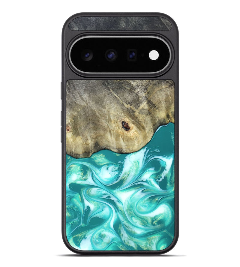 Pixel 11 Pro XL Wood Phone Case - Angeles (Green, 820757)