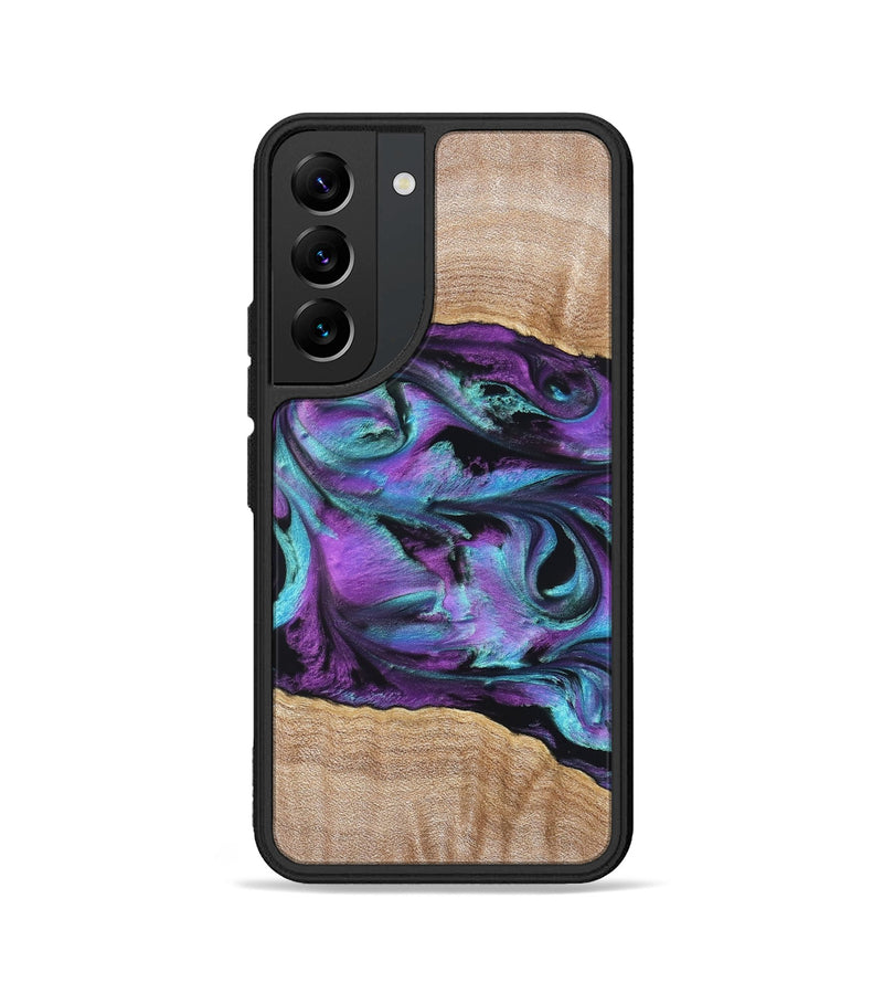 Galaxy S22 Wood Phone Case - Sommer (Purple, 820758)
