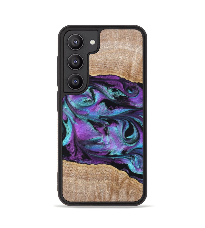 Galaxy S23 Wood Phone Case - Sommer (Purple, 820758)