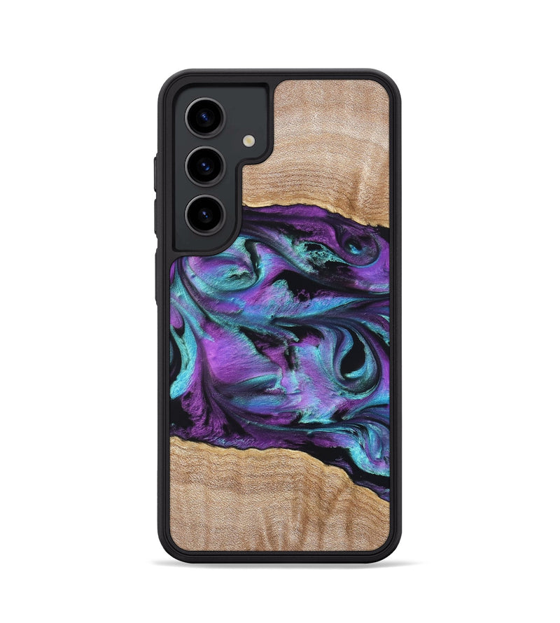 Galaxy S24 Wood Phone Case - Sommer (Purple, 820758)