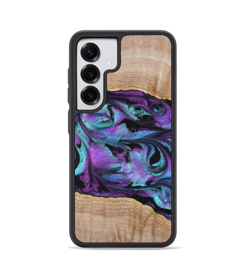 Galaxy S25 Wood Phone Case - Sommer (Purple, 820758)