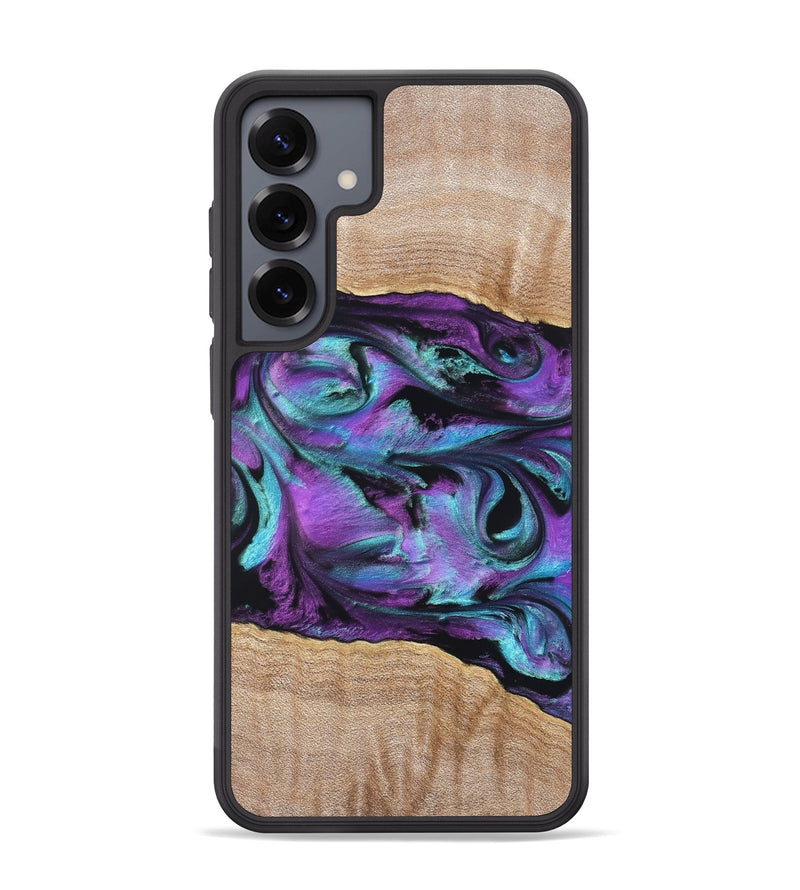 Galaxy S25 Plus Wood Phone Case - Sommer (Purple, 820758)