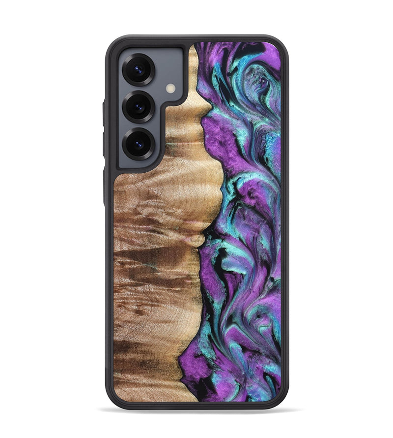 Galaxy S25 Plus Wood Phone Case - Janae (Purple, 820759)