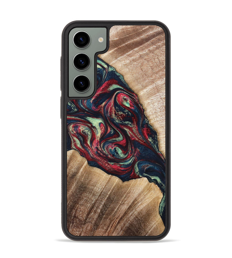 Galaxy S23 Plus Wood Phone Case - Maximo (Red, 820767)