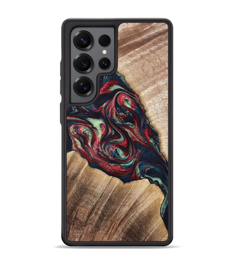 Galaxy S25 Ultra Wood Phone Case - Maximo (Red, 820767)