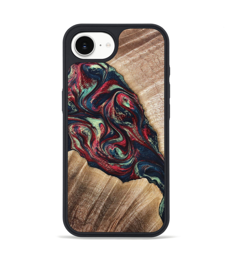 iPhone 17e Wood Phone Case - Maximo (Red, 820767)