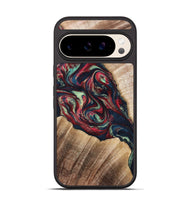 Pixel 10 Wood Phone Case - Maximo (Red, 820767)