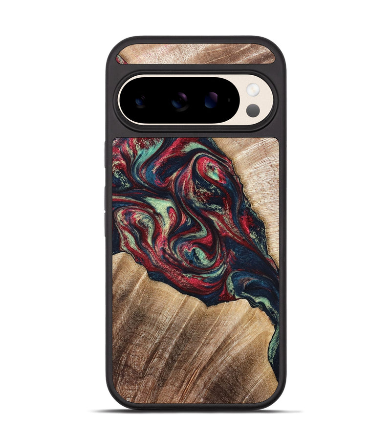 Pixel 10 Wood Phone Case - Maximo (Red, 820767)