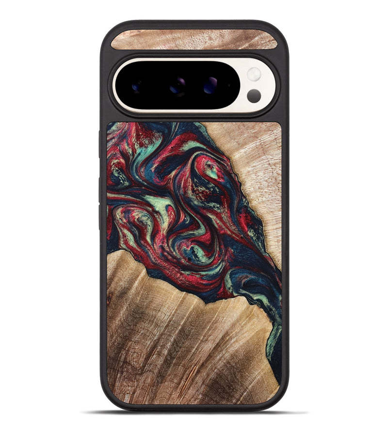 Pixel 10 Pro XL Wood Phone Case - Maximo (Red, 820767)