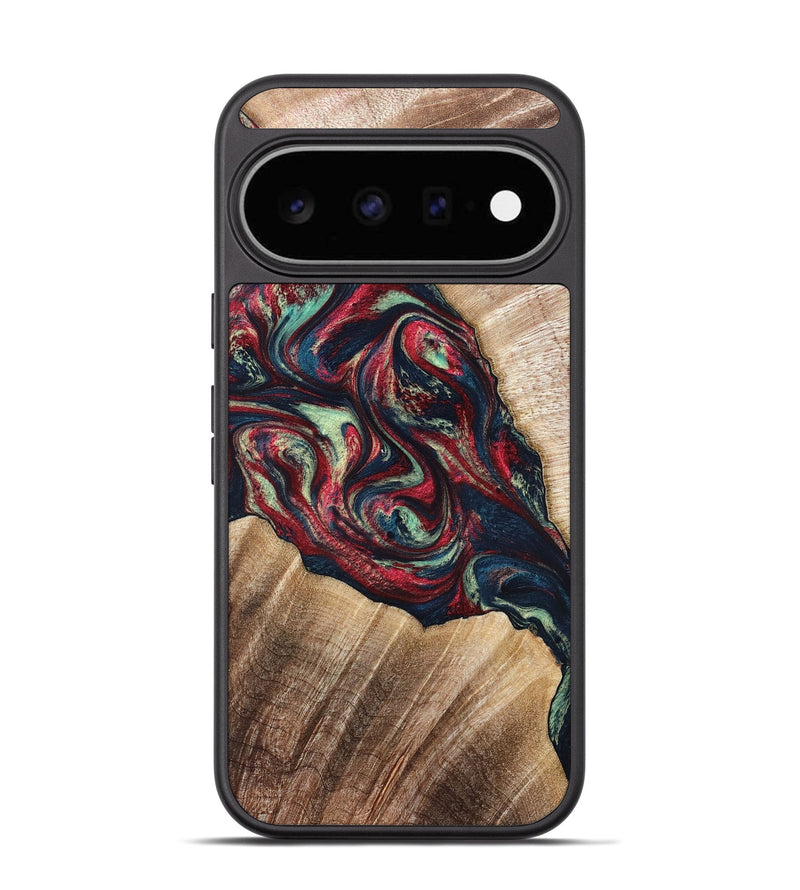 Pixel 11 Wood Phone Case - Maximo (Red, 820767)
