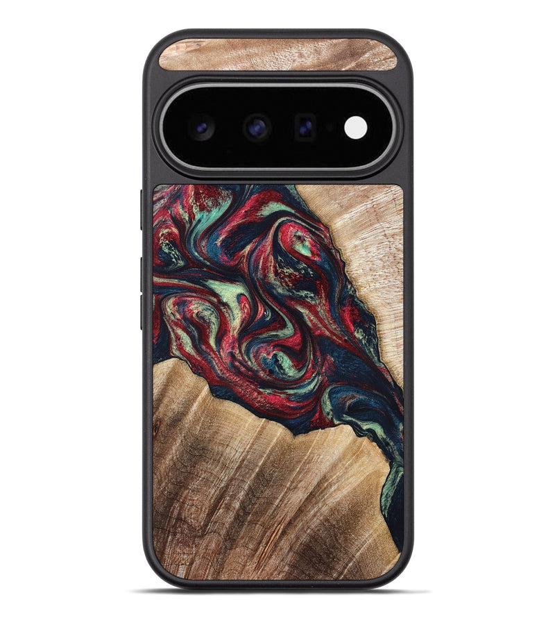 Pixel 11 Pro XL Wood Phone Case - Maximo (Red, 820767)