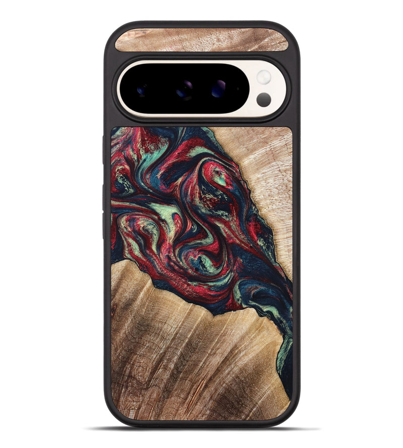 Pixel 9 Pro XL Wood Phone Case - Maximo (Red, 820767)
