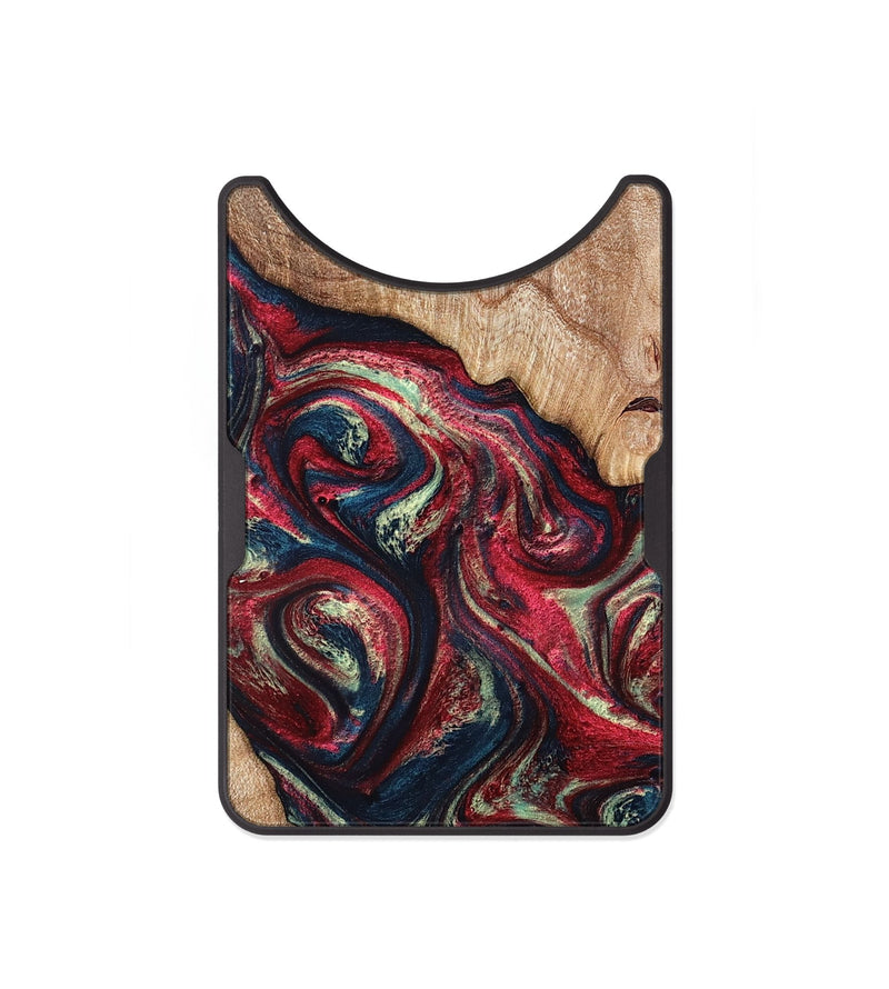 Alloy Wood Wallet - Grover (Red, 820772)