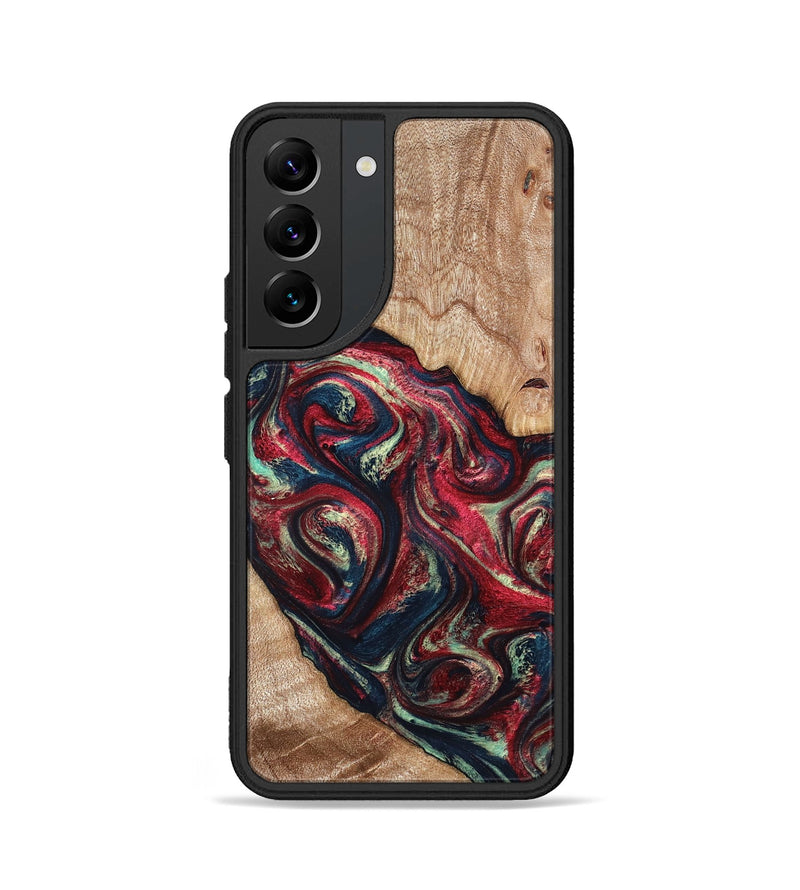 Galaxy S22 Wood Phone Case - Grover (Red, 820772)