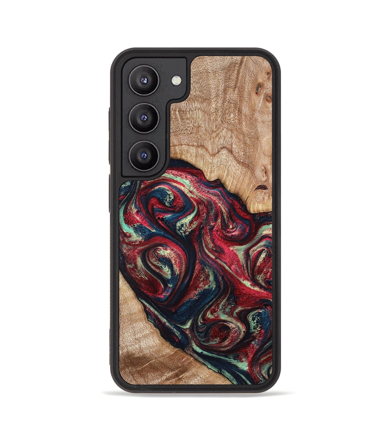 Galaxy S23 Wood Phone Case - Grover (Red, 820772)
