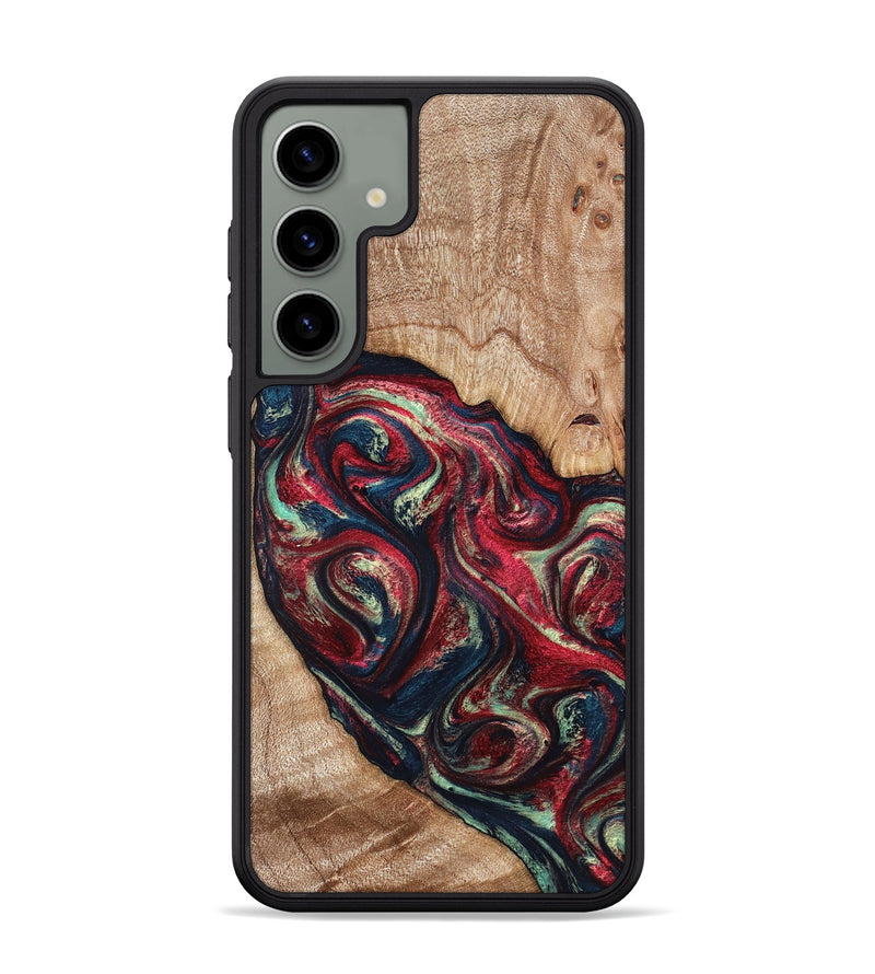 Galaxy S24 Plus Wood Phone Case - Grover (Red, 820772)