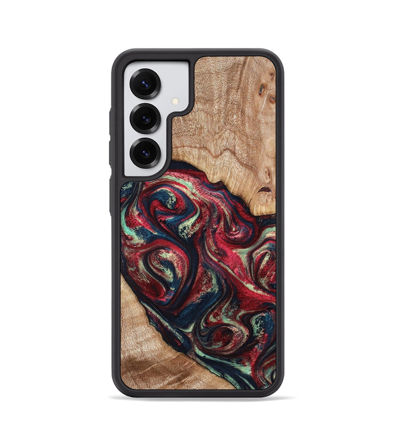 Galaxy S25 Wood Phone Case - Grover (Red, 820772)