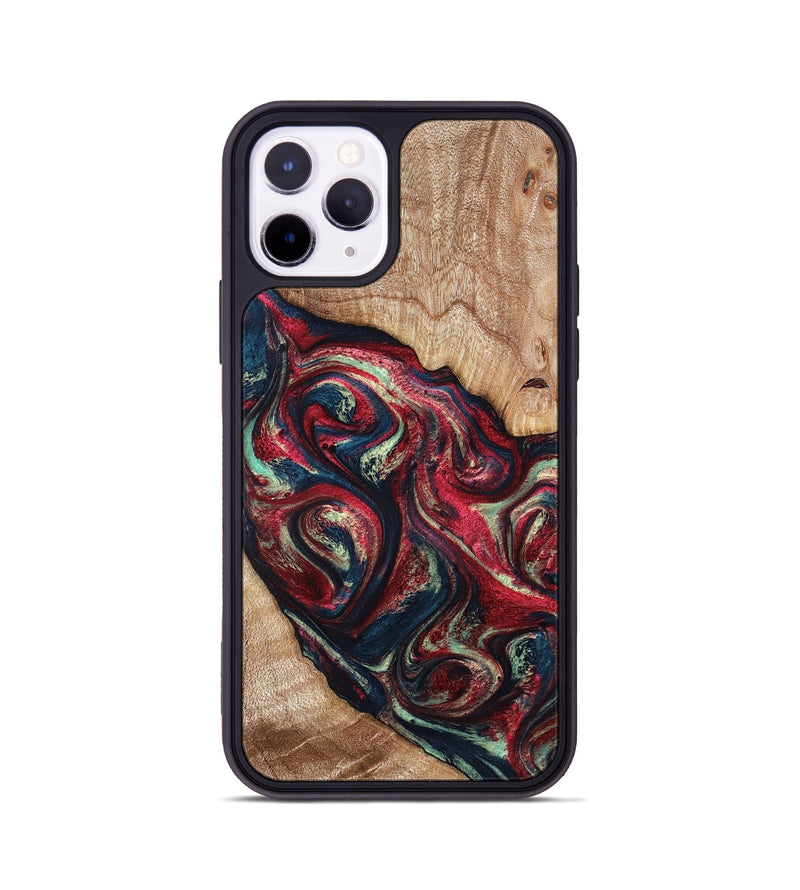 iPhone 11 Pro Wood Phone Case - Grover (Red, 820772)