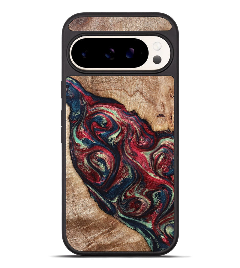 Pixel 9 Pro XL Wood Phone Case - Grover (Red, 820772)