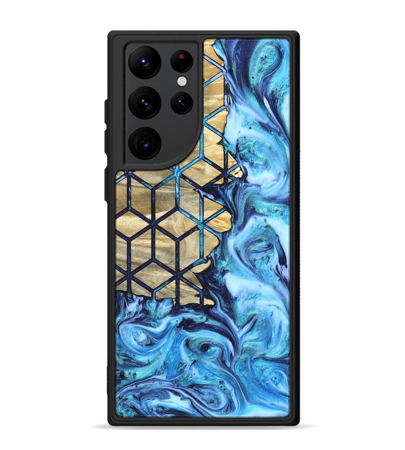 Galaxy S22 Ultra Wood Phone Case - Edythe (Pattern, 820778)