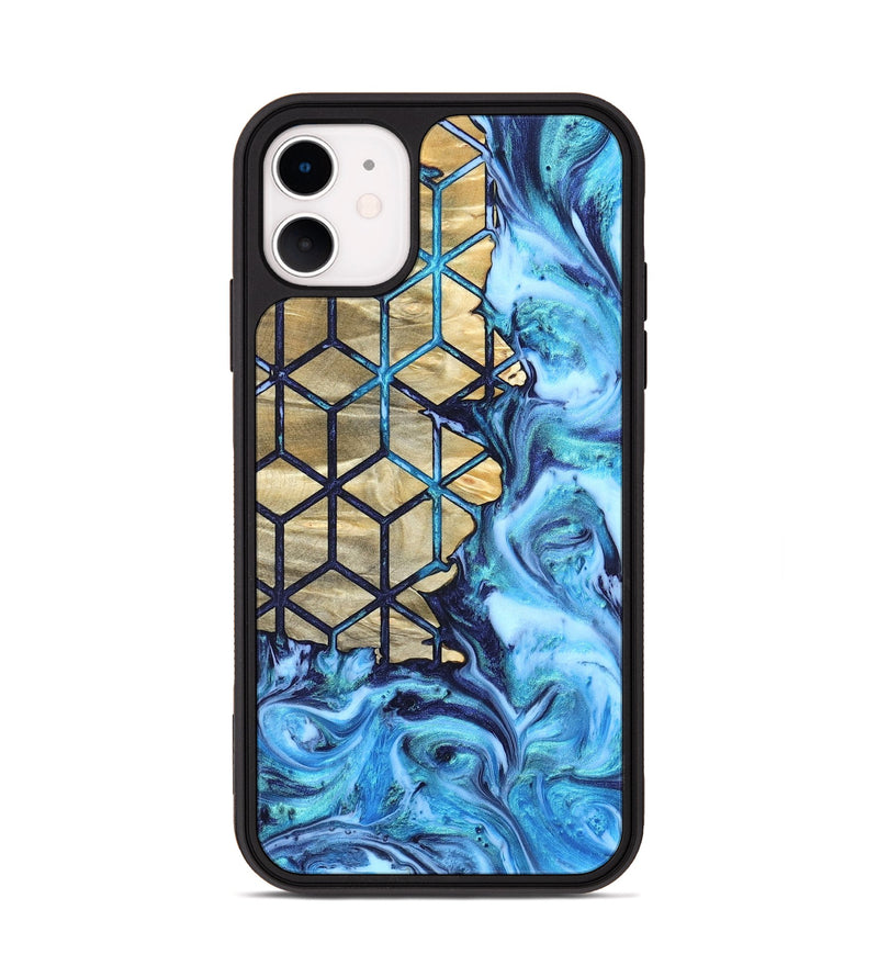 iPhone 11 Wood Phone Case - Edythe (Pattern, 820778)