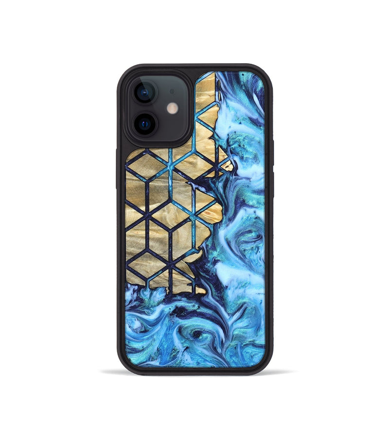 iPhone 12 mini Wood Phone Case - Edythe (Pattern, 820778)