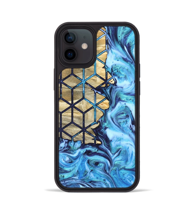 iPhone 12 Wood Phone Case - Edythe (Pattern, 820778)