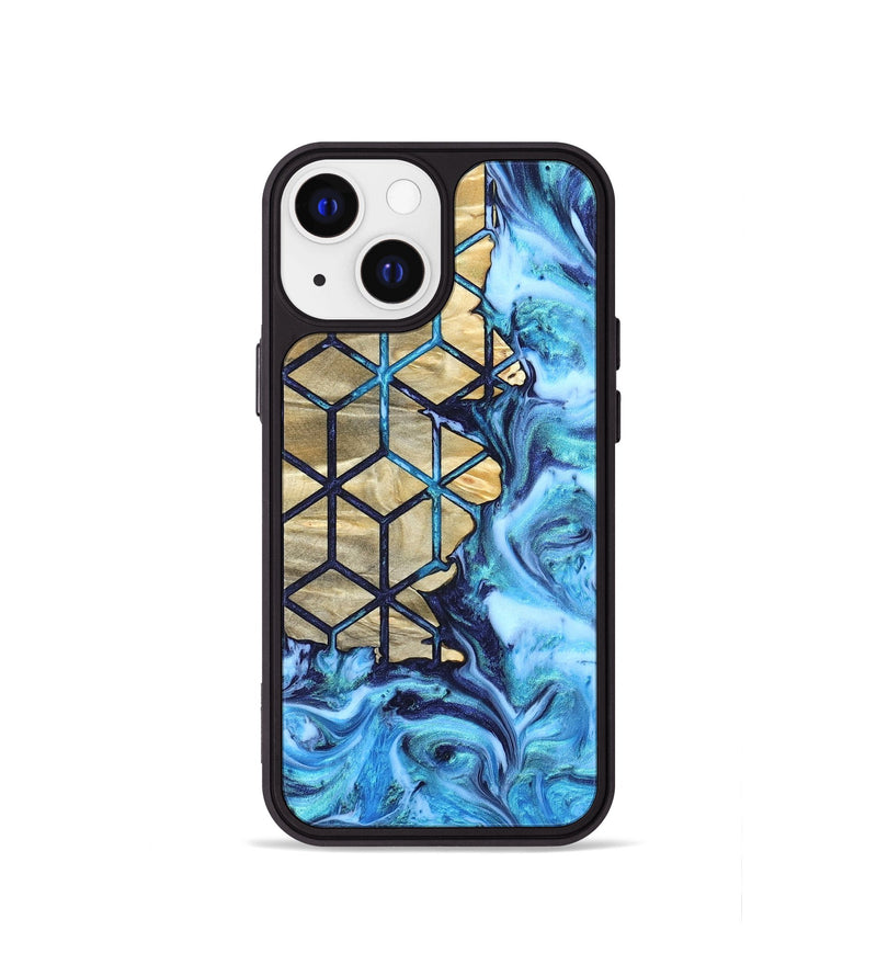 iPhone 13 mini Wood Phone Case - Edythe (Pattern, 820778)