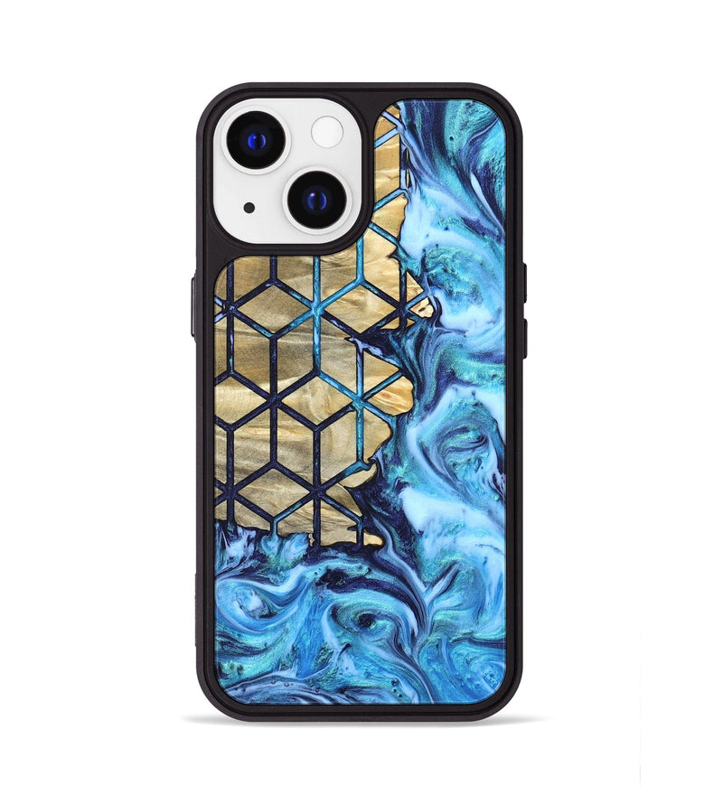 iPhone 13 Wood Phone Case - Edythe (Pattern, 820778)