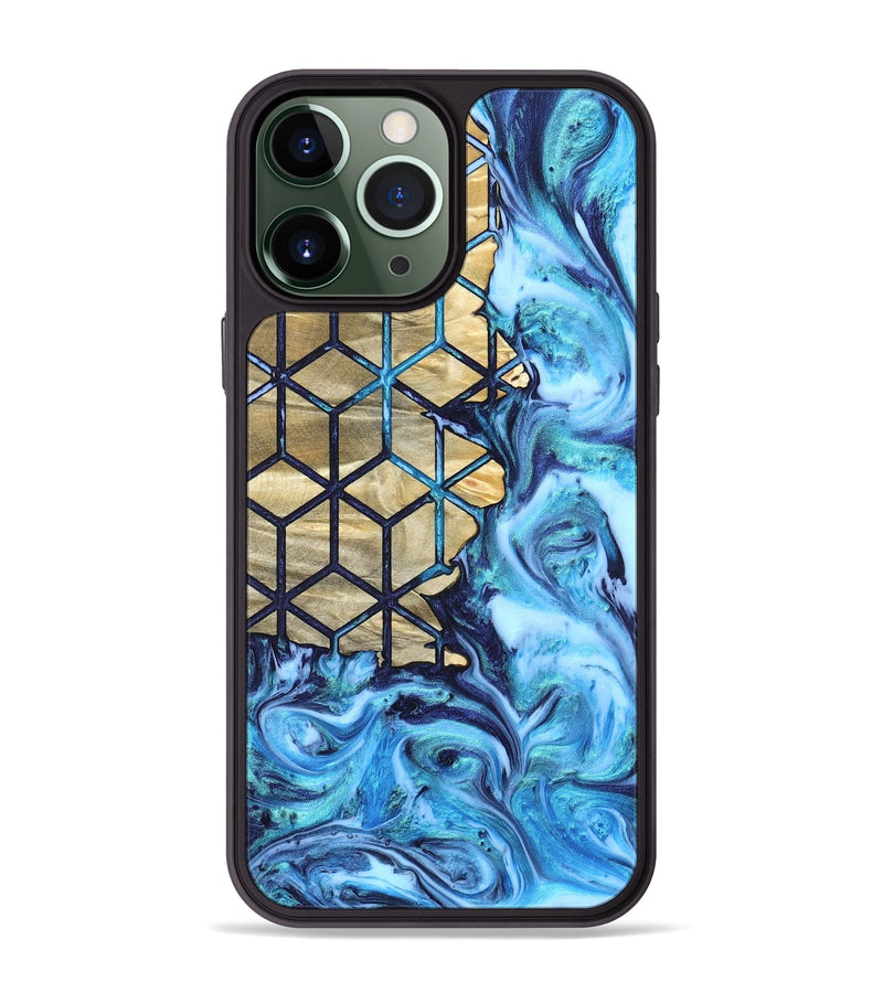 iPhone 13 Pro Max Wood Phone Case - Edythe (Pattern, 820778)