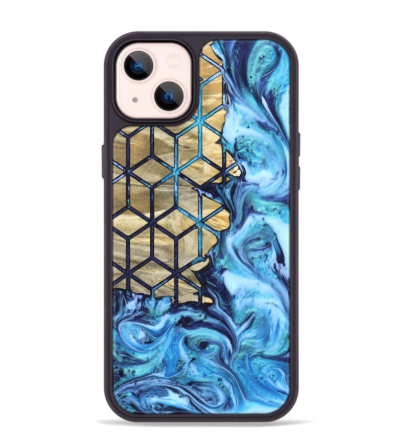 iPhone 14 Plus Wood Phone Case - Edythe (Pattern, 820778)