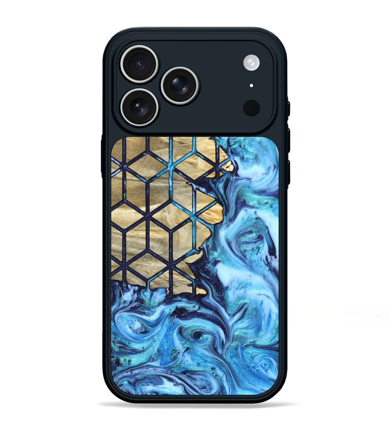 iPhone 17 Pro Max Wood Phone Case - Edythe (Pattern, 820778)
