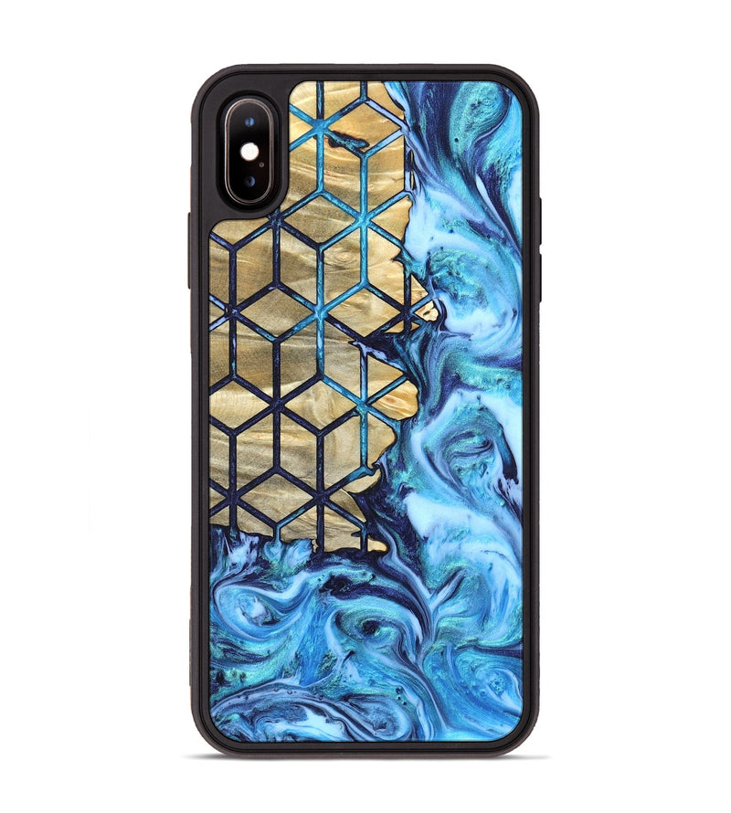 iPhone Xs Max Wood Phone Case - Edythe (Pattern, 820778)