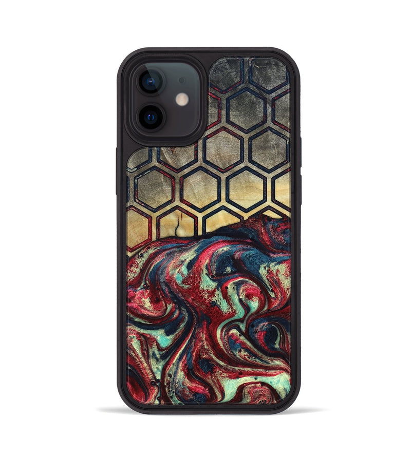 iPhone 12 Wood Phone Case - Ashlee (Pattern, 820779)