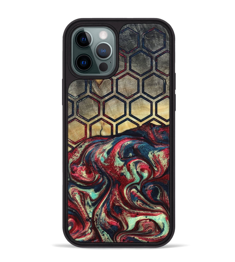 iPhone 12 Pro Max Wood Phone Case - Ashlee (Pattern, 820779)